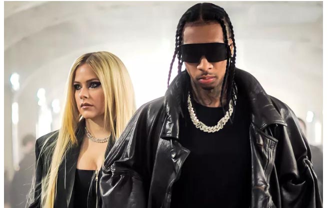 avril and tyga superenamorados