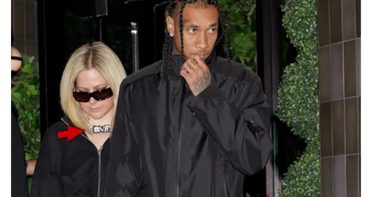 Tyga regaló collar de diamantes a Avril Lavigne