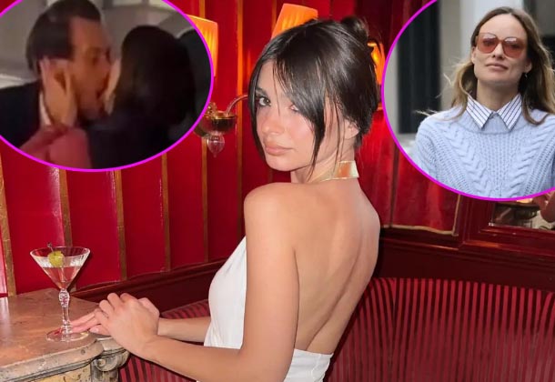 Emily Ratajkowski ruega a Olivia Wilde la perdone por sus besos con Harry