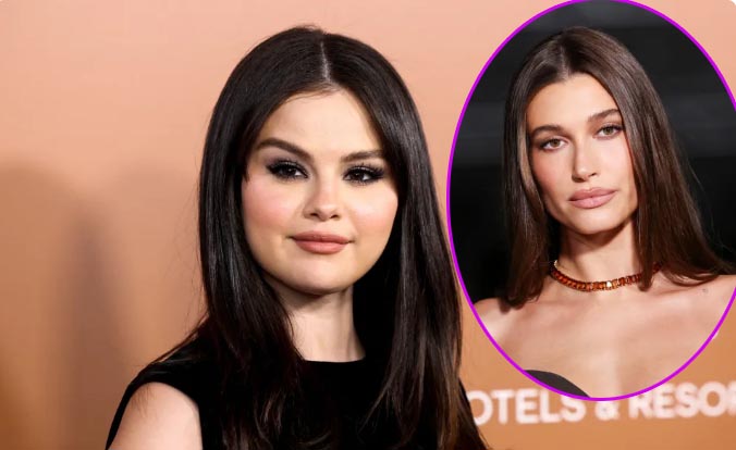 selena gomez defiende a hailey bieber