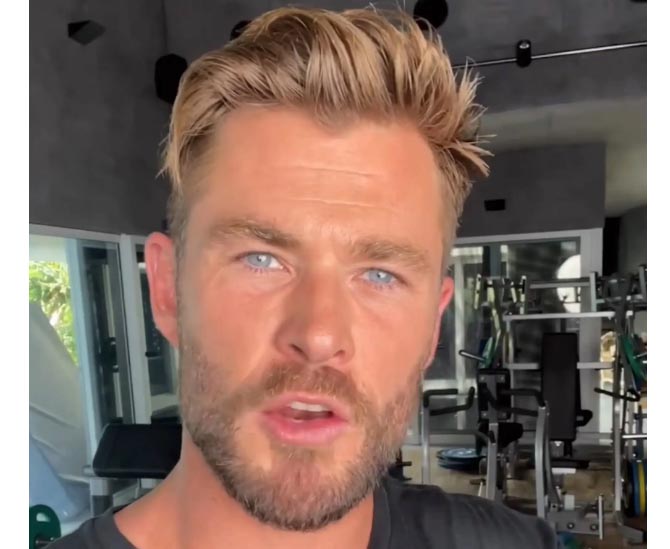 chris hemsworth tomara menos papeles tras riesgo de alzheimer