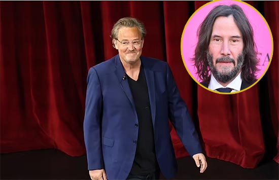 Matthew Perry eliminará comentarios de Keanu Reeves de su libro