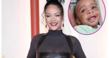 Rihanna comparte vídeo de su hijito no la deja ejercitarse