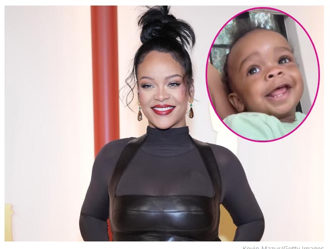 rihanna comparte video de su hijo