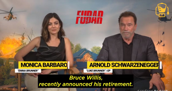 arnold schwarzenegger habla bruce willis