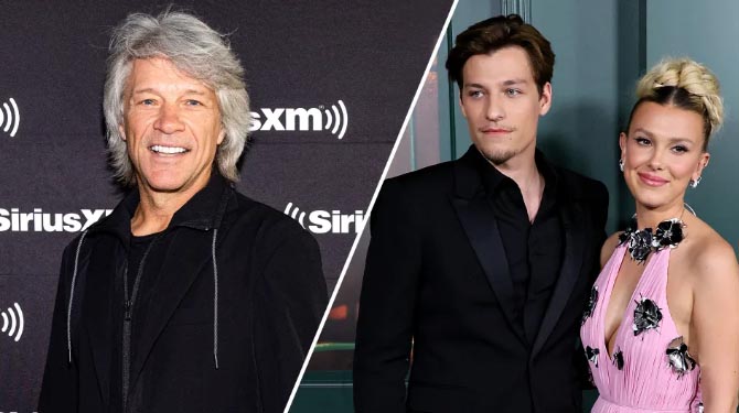 Jon Bon Jovi habló del compromiso de su hijo con Millie Bobby Brown