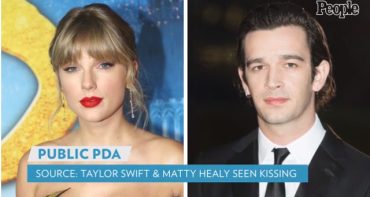 Taylor Swift y Matty Healy se besan en una salida con amigos en NYC