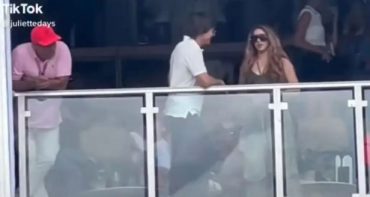 Shakira y Tom Cruise en la Fórmula 1 de Miami