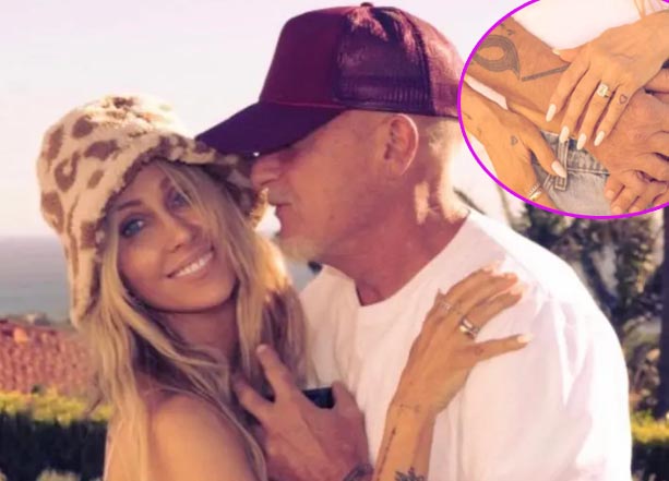 Tish Cyrus comprometida con Dominic Purcell