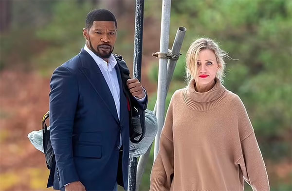 Cameron Diaz sorprendida y triste por la salud de Jamie Foxx