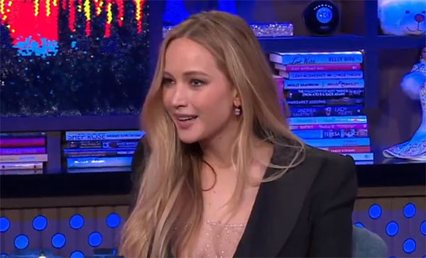 Jennifer Lawrence habló de Liam y Miley