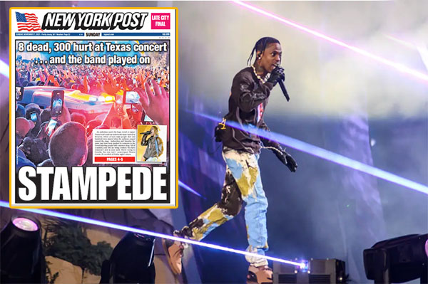 Travis Scott no enfrentará cargos criminales por la tragedia de Astroworld de 2021