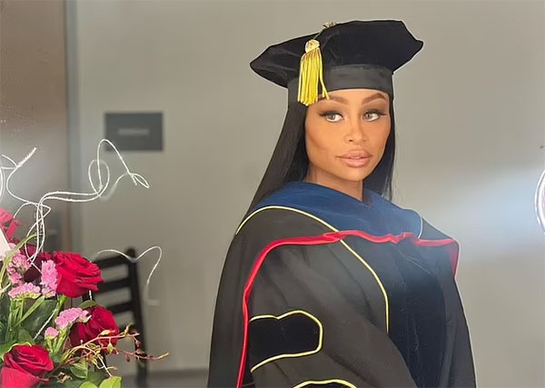 Blac Chyna recibe un Doctorado Honoris Causa en Humanidades