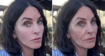 Courteney Cox reacciona al filtro de vejez de TikTok