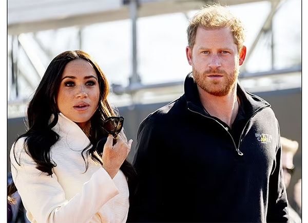 meghan markle prince harry culpan al caca19 y queen de su mala suerte