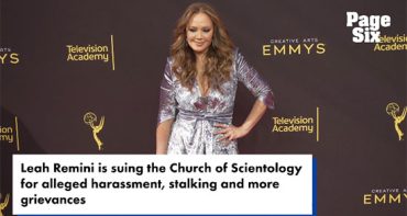 Leah Remini demandó a la iglesia de la Scientology