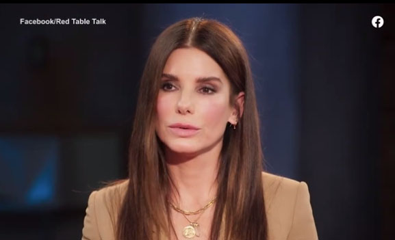 sandra bullock red table talk