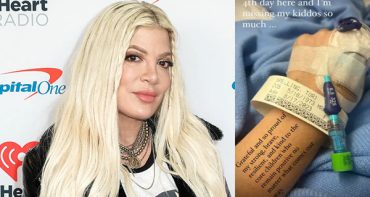 Tori Spelling revela que lleva días hospitalizada