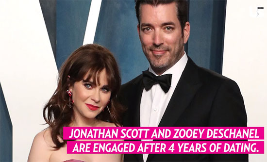 Jonathan Scott y Zooey Deschanel se comprometieron!!!