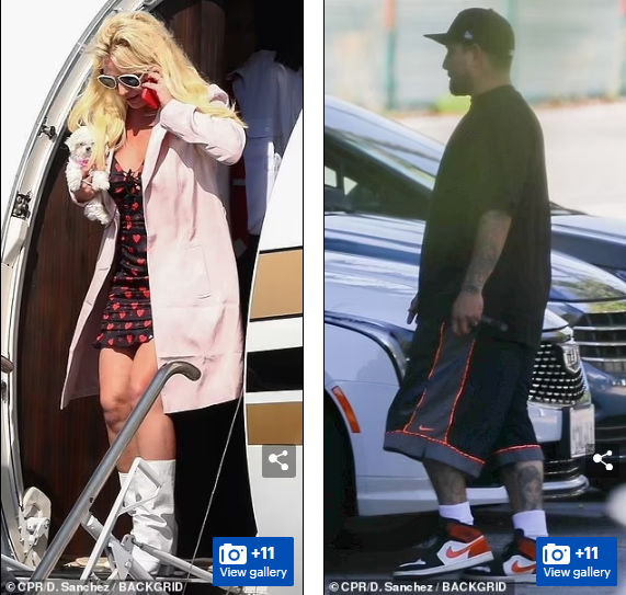Britney y Paul se vieron el 4 de sept. cuando la fue a buscar al aeropuerto a su regreso de Cabo San Lucas, reporta DailyMail.