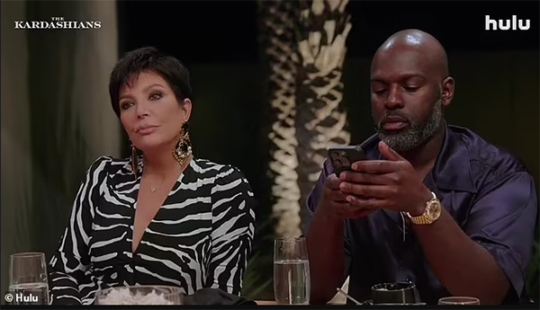 Kris Jenner no dejó que su novio Corey Gamble apareciera en Yellowstone