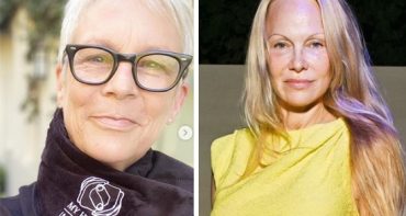 Jamie Lee Curtis alaba a Pamela Anderson por andar sin maquillaje