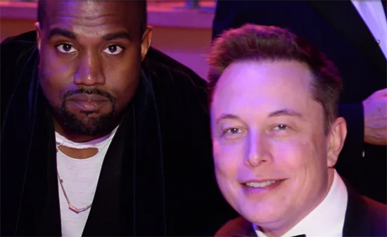 Kanye le dijo a Elon que no es bipolar pero que tiene "autismo" por un accidente