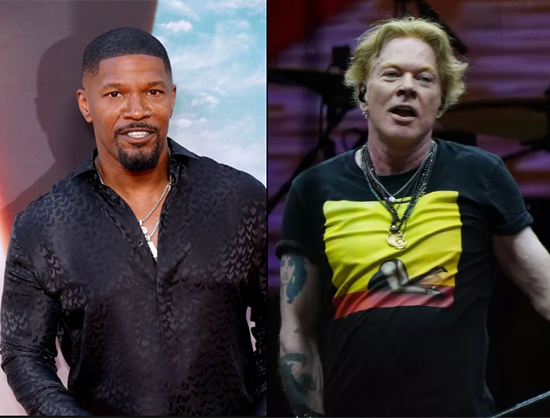 Jamie Foxx y Axl Rose demandados por agresión sexual