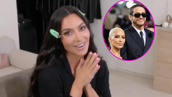 Kim Kardashian revela tatuaje secreto relacionado con Pete Davidson