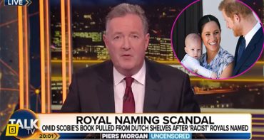 Piers Morgan revela los royals preocupados por el color de piel de Archie