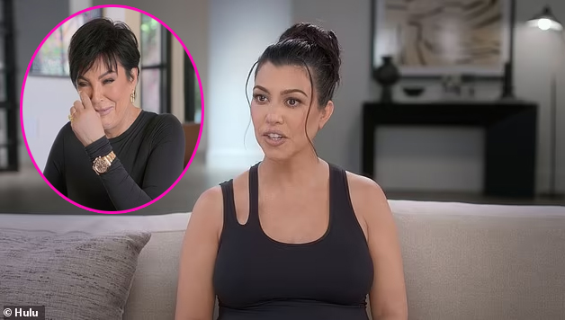 La momager decepcionada que Kourtney no le contara como revelaria su embarazo