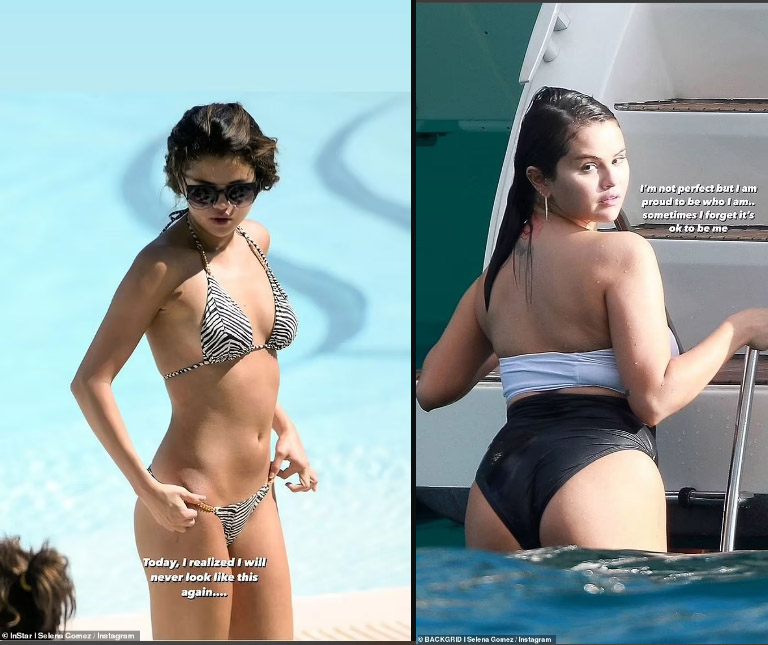 selena gomez reflexiona sobre su cuerpo