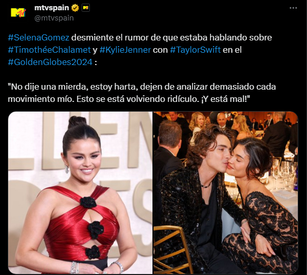 selena responde rumores