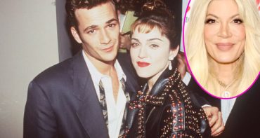 Tori Spelling contó que Luke Perry salió con Madonna