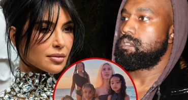 Kim se molesta con Kanye porque habla de sus hijos en las redes