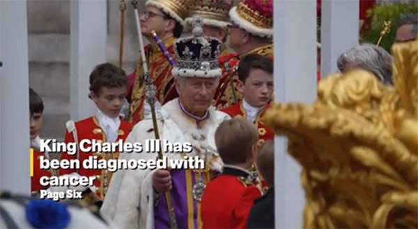El Rey Charles III fue diagnosticado con cáncer