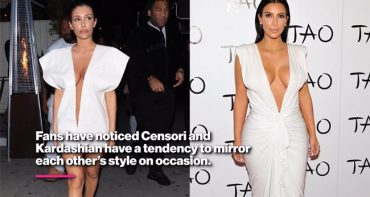 Bianca Censori a lo Kim Kardashian vestida de blanco – dicen