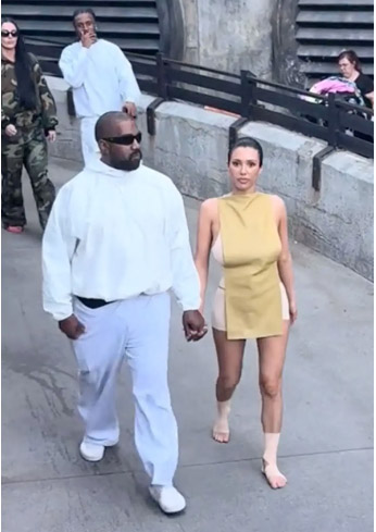 kanye bianca look