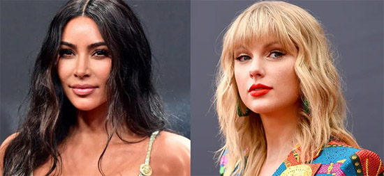 Kim Kardashian perdió seguidores después que Taylor Swift le dedicó canción