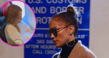 Jennifer Lopez viaja en económica – So relatable!!