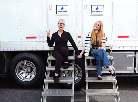 Lindsay Lohan y Jamie Lee Curtis comenzaron a filmar Freaky Friday 2