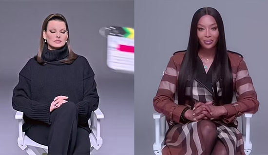 Naomi Campbell y Linda Evangelista no se soportan