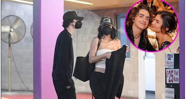 Kylie Jenner y Timothee Chalamet fotografiados juntos en Hollywood