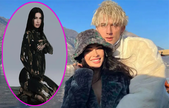 Megan Fox embarazada espera su primer baby con MGK