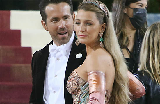 Ryan Reynolds y Blake Lively no asistirán al Met Gala