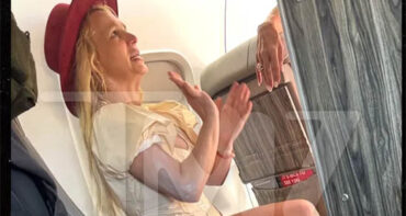 Britney Spears alterada causa problemas en un jet privado