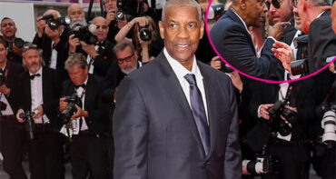Denzel Washington le grita a un fotógrafo por agarrarlo