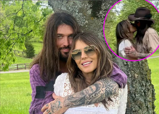 Elizabeth Hurley y Billy Ray Cyrus siguen mostrando su amor 