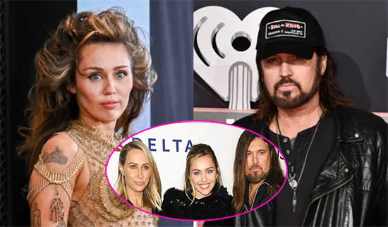 Miley Cyrus revela que se habla con su padre Billy Ray Cyrus