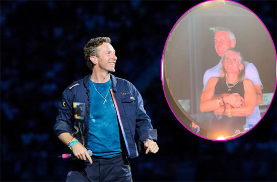 Chris Martin de Coldplay pilla pareja en su concierto y resulta que eran casados teniendo un affair!!!!!!